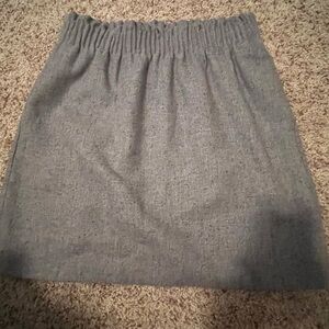 JCrew Gray Tweed Women's Skirt. Size 4. Worn once